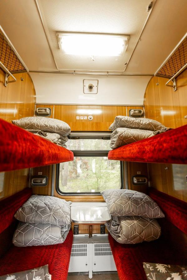 Palanga Camping Compensa Hostel Eksteriør bilde