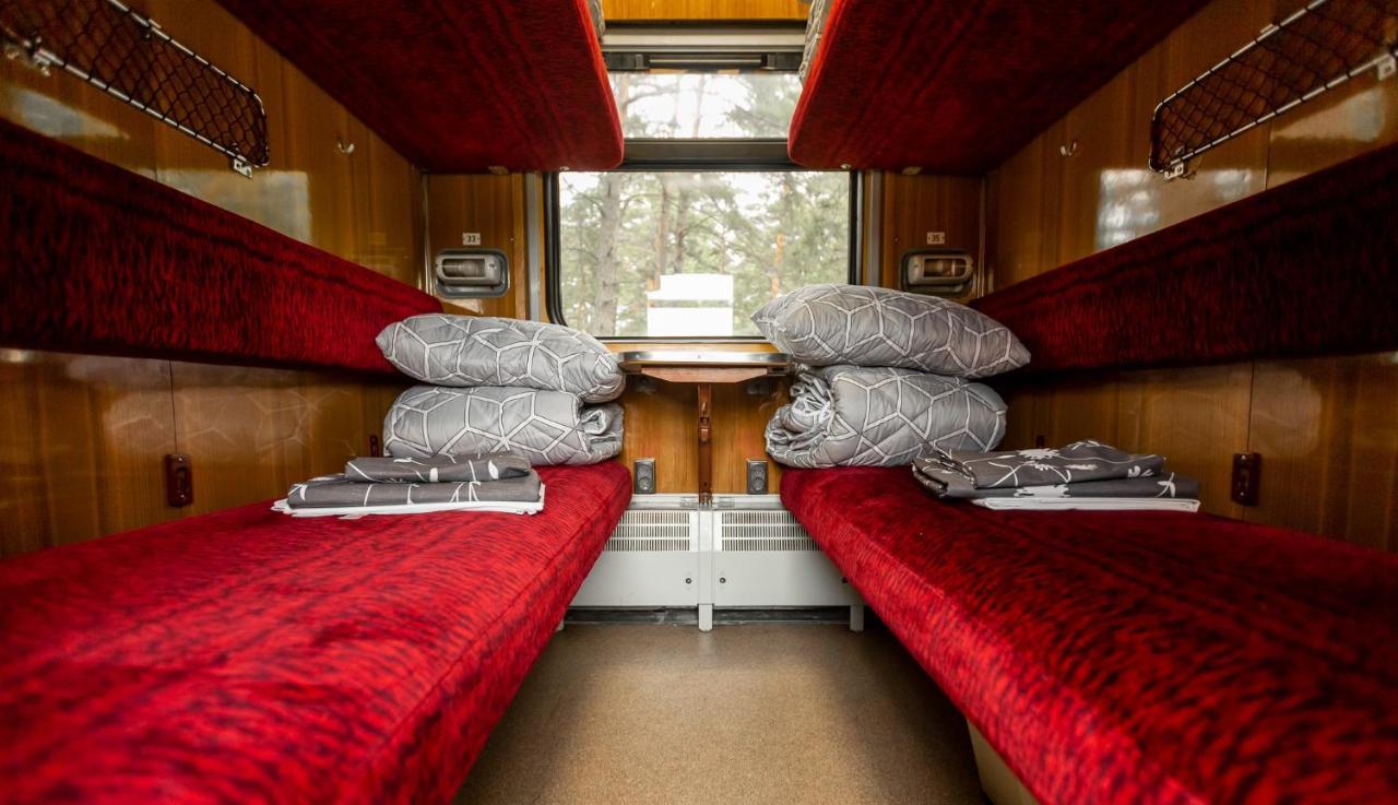 Palanga Camping Compensa Hostel Eksteriør bilde